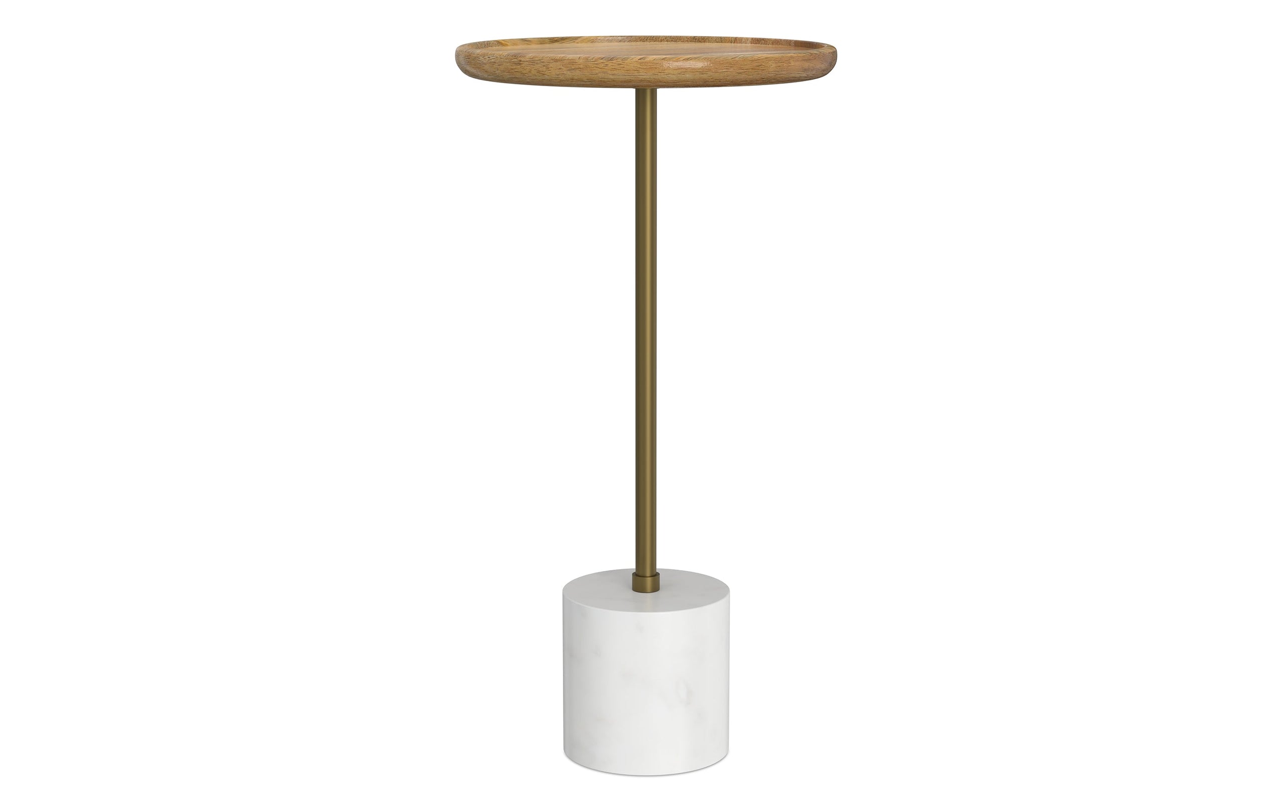 Natural Antique Brass | Turner  Side Table