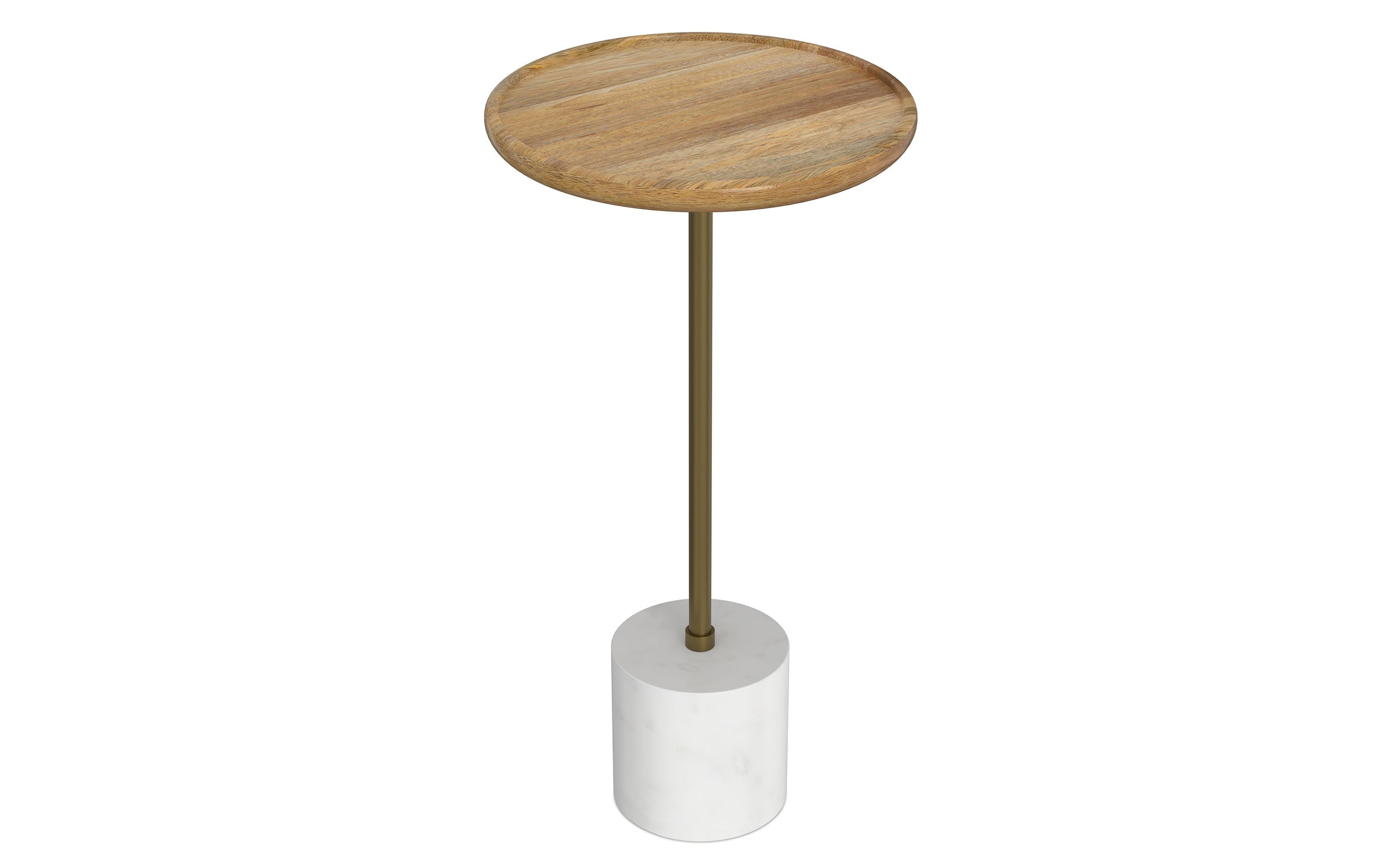Natural Antique Brass | Turner  Side Table