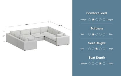Jasmine U-Shaped Sectional