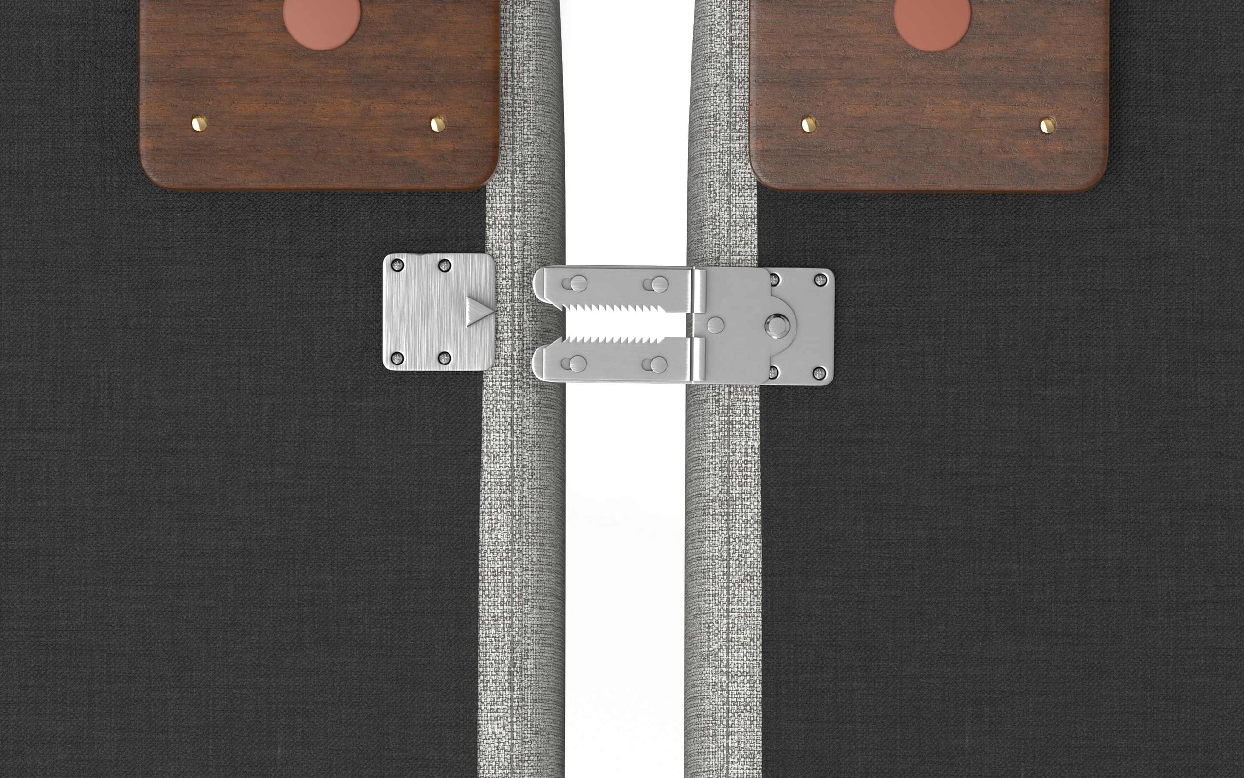 Pale Grey Performance Fabric | Rex U-Shaped Sectional in Performance Fabric
