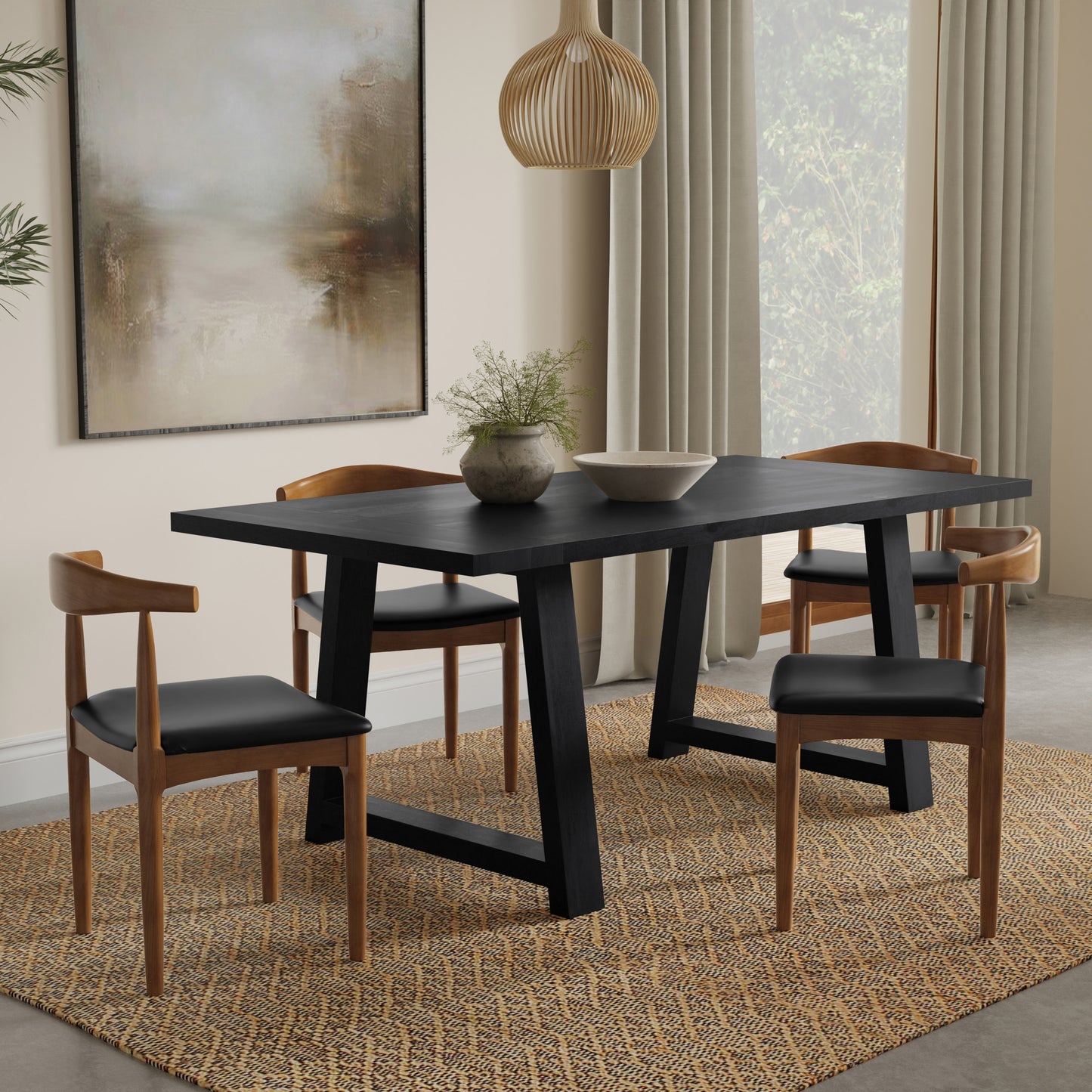 Black | Whitley Dining Table