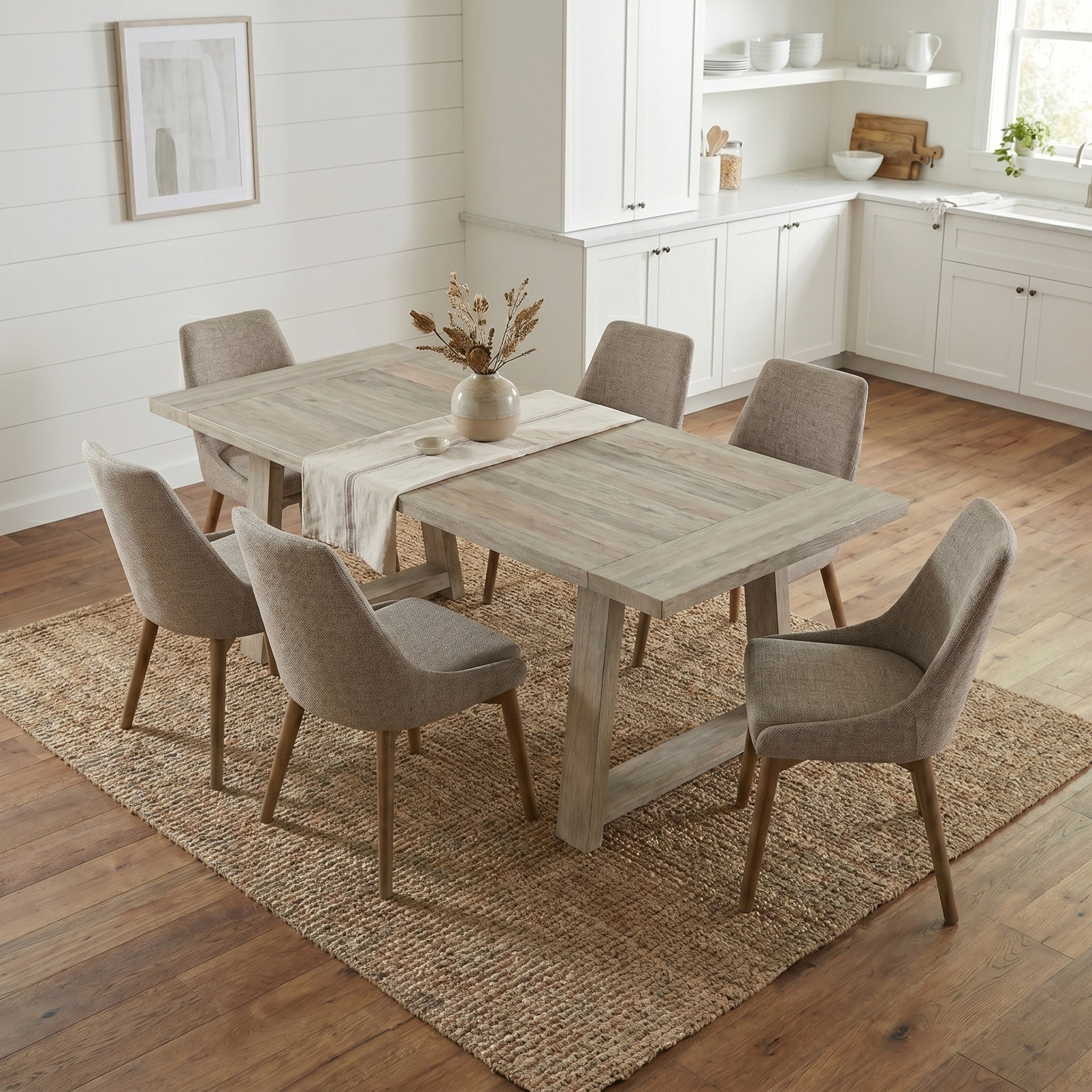 White Wash | Whitley Dining Table