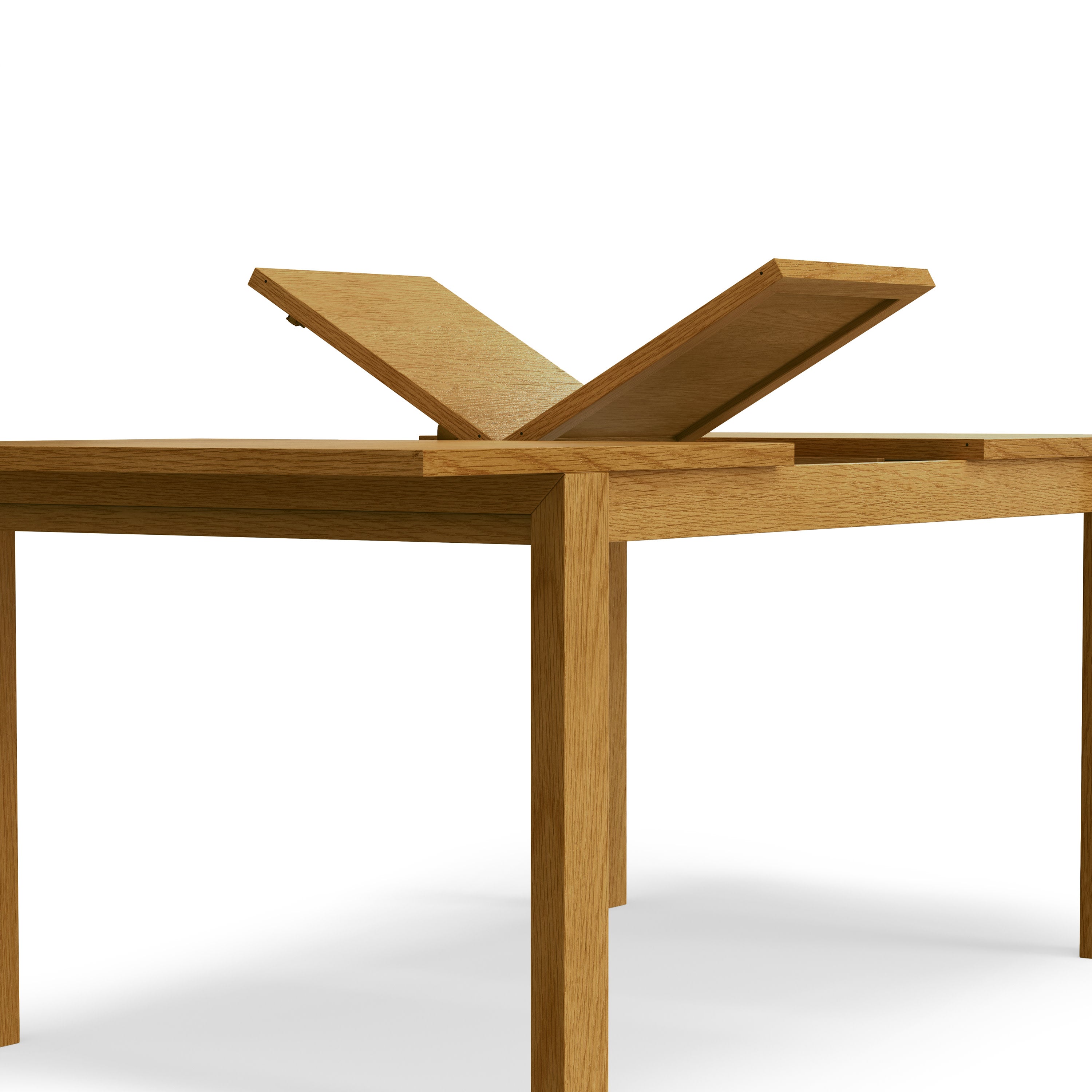 Extendable Oak Dining Table | Wilson Extendable Table – Simpli Home