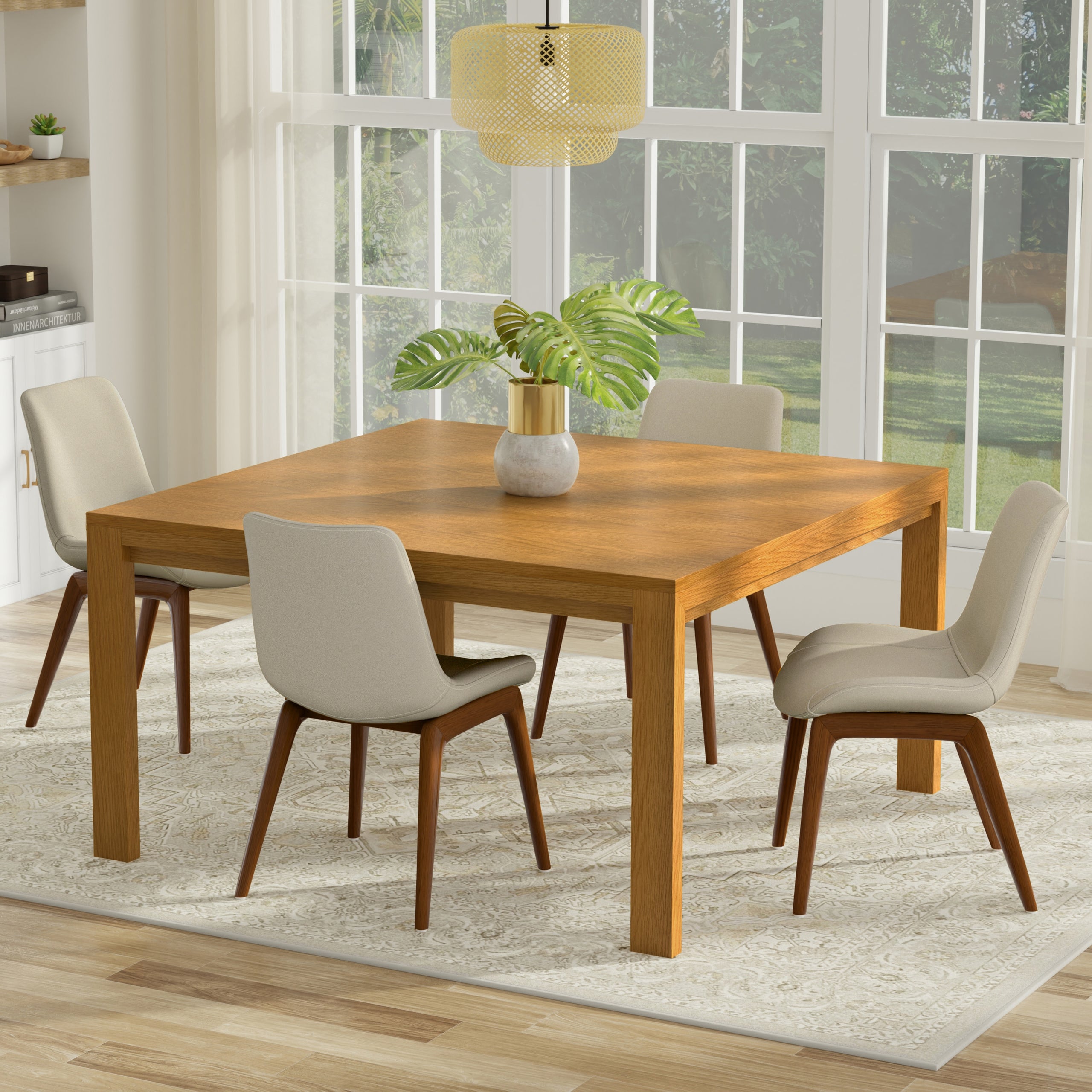 Oak Oak | Wilson Square Dining Table in Oak
