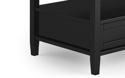 Black | Warm Shaker 48 inch Coffee Table