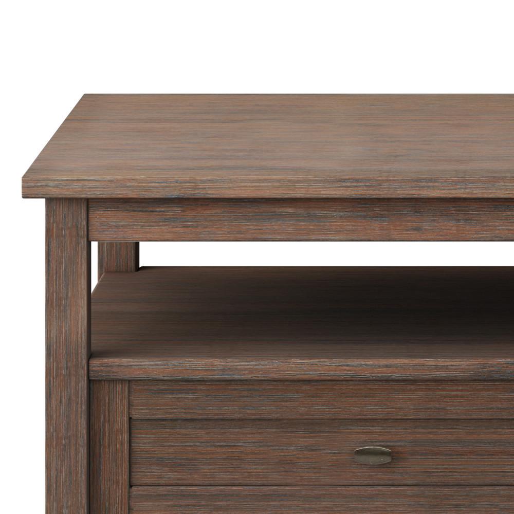 Farmhouse Brown | Warm Shaker 48 inch Coffee Table