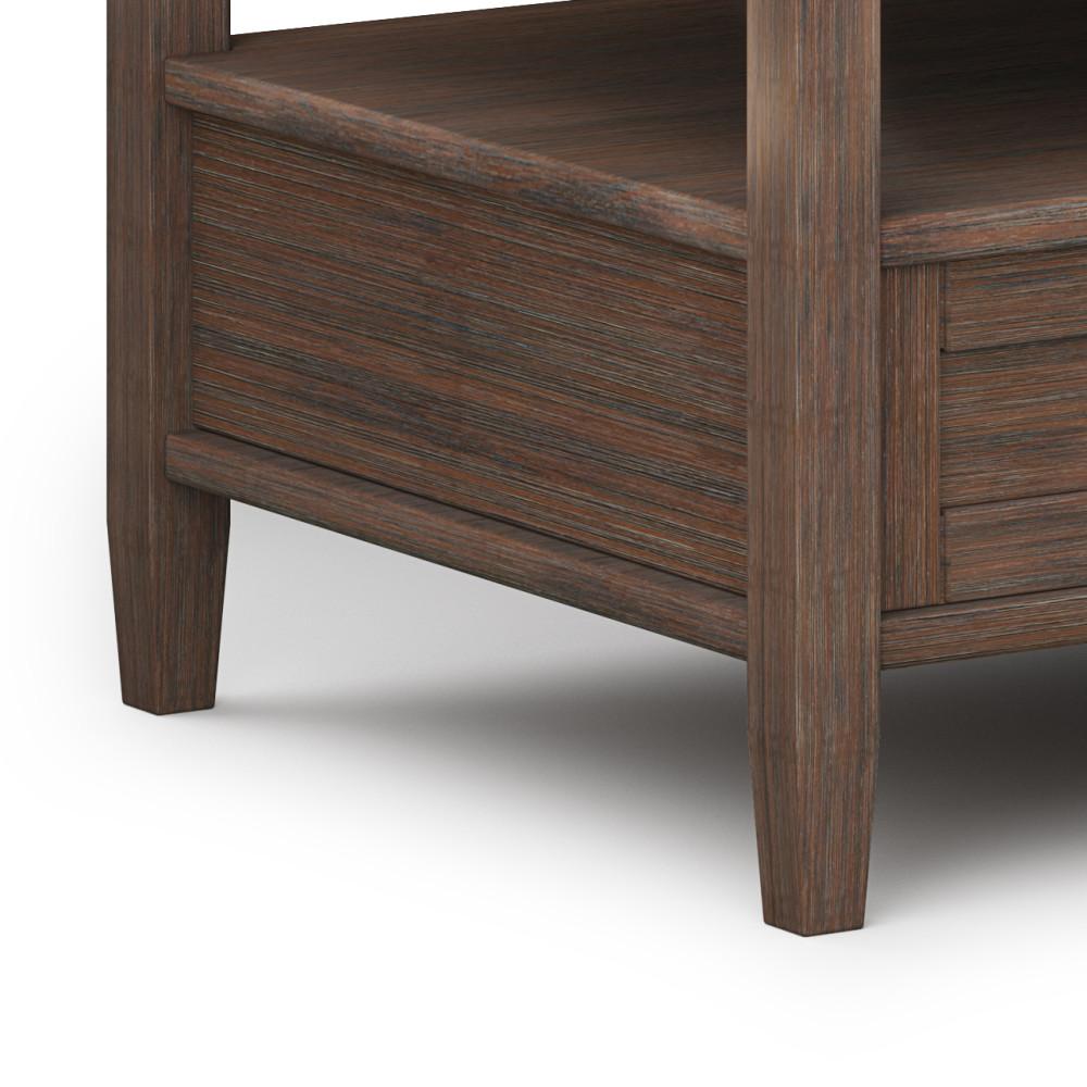 Farmhouse Brown | Warm Shaker 48 inch Coffee Table