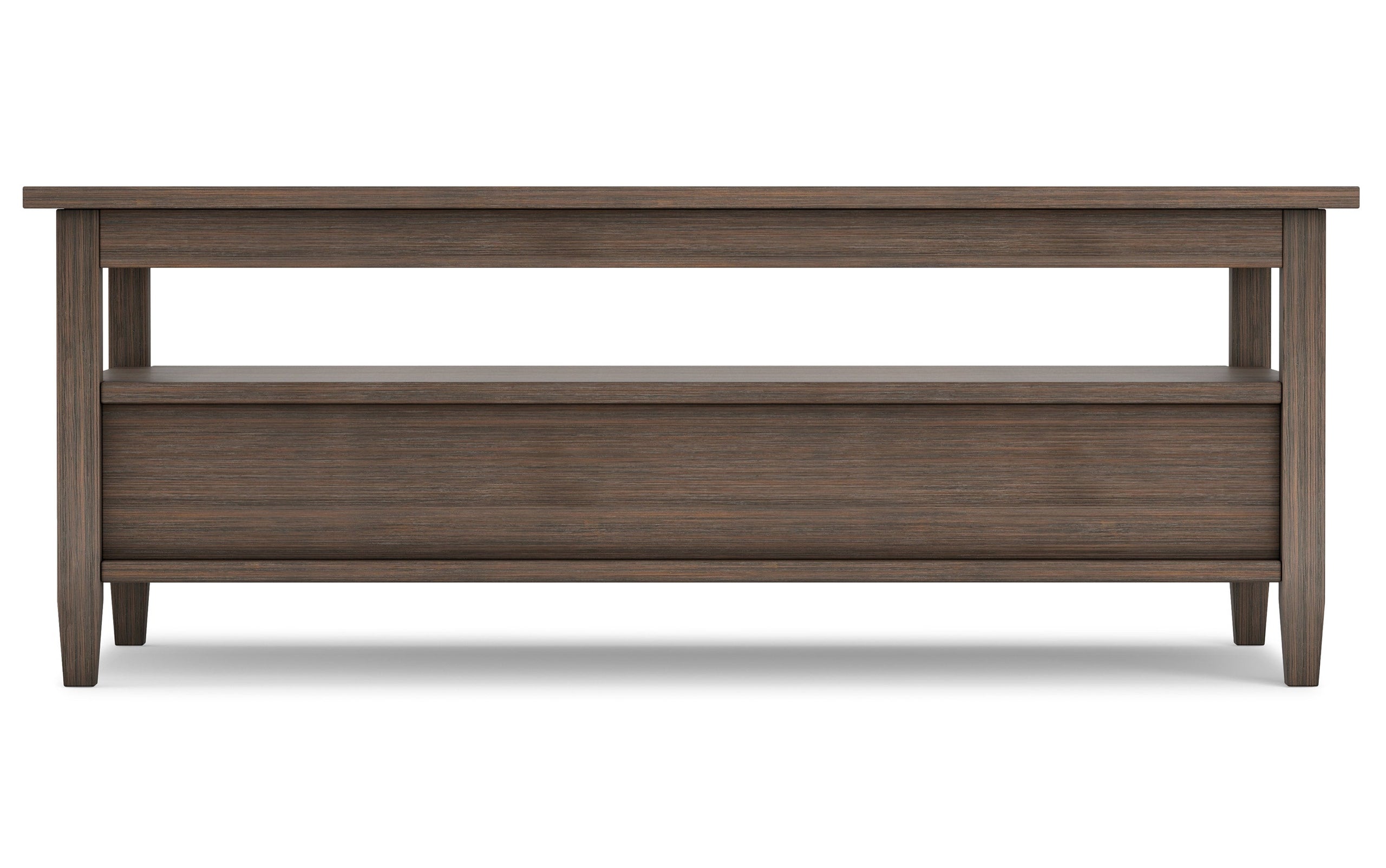 Farmhouse Brown | Warm Shaker Coffee Table