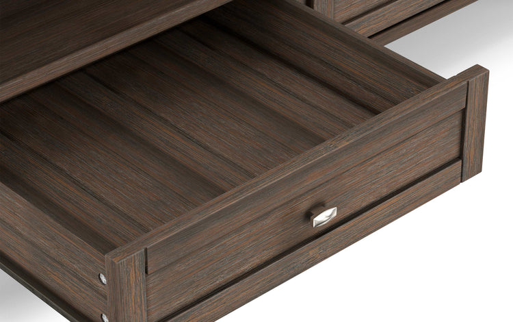 Farmhouse Brown | Warm Shaker Coffee Table