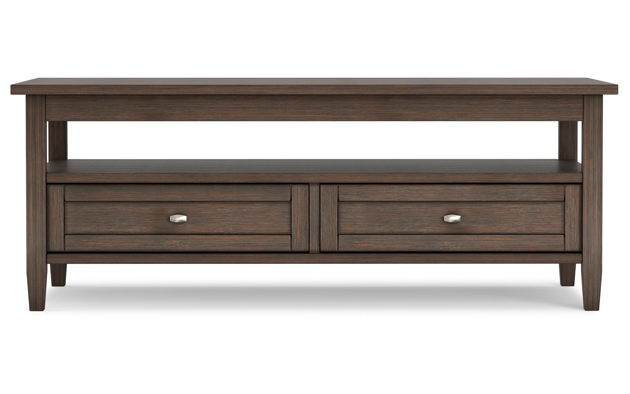 Farmhouse Brown | Warm Shaker Coffee Table