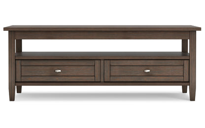 Farmhouse Brown | Warm Shaker Coffee Table