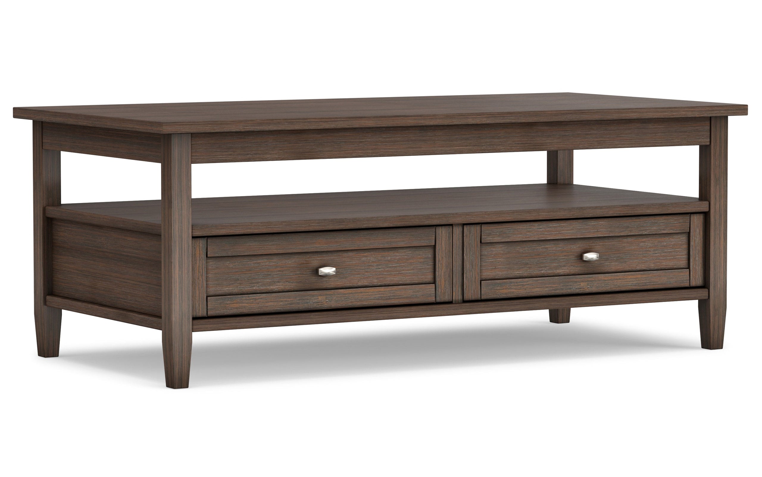 Farmhouse Brown | Warm Shaker Coffee Table