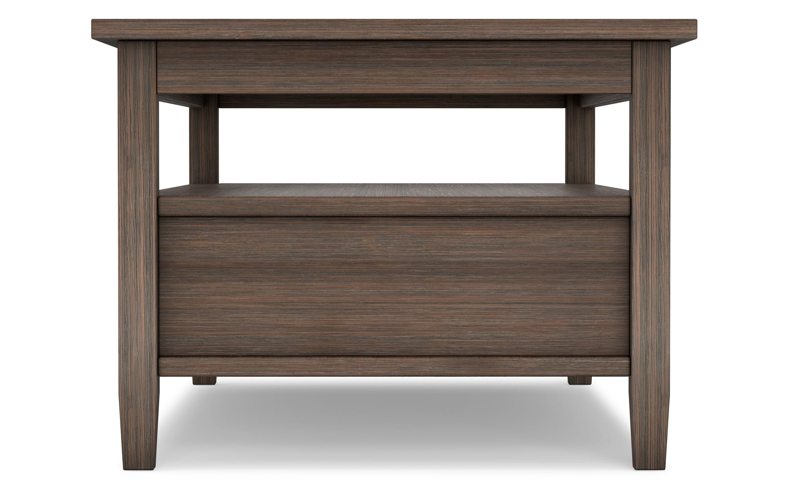 Farmhouse Brown | Warm Shaker Coffee Table