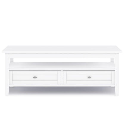 White | Warm Shaker Coffee Table