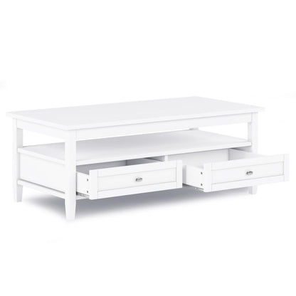 White | Warm Shaker Coffee Table