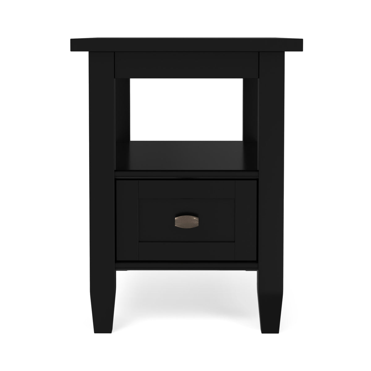Black | Warm Shaker Narrow End Table