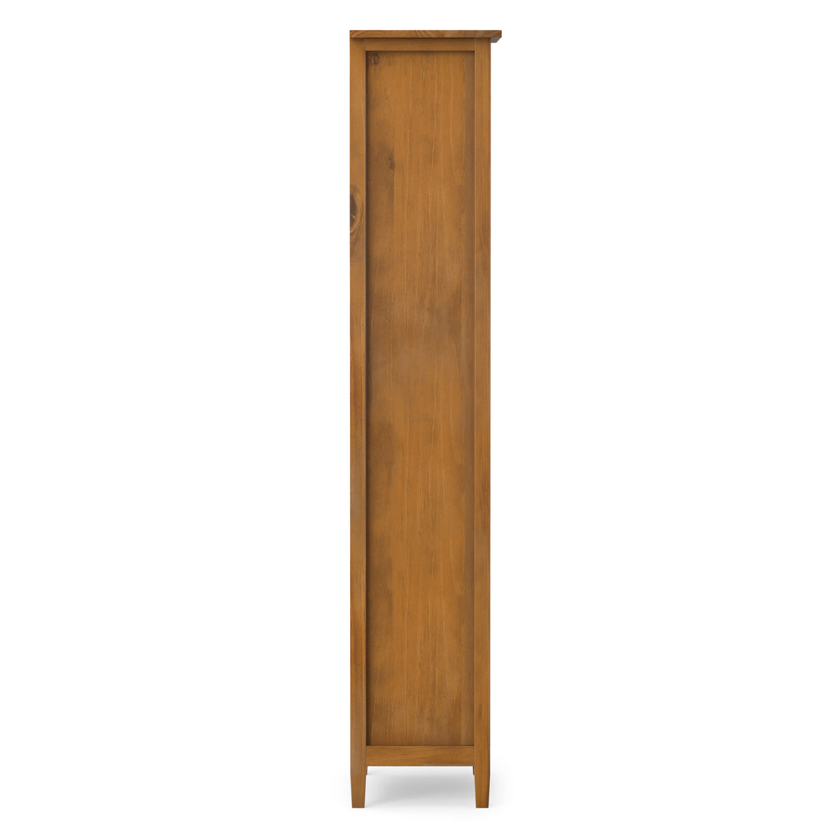 Light Golden Brown | Warm Shaker 5 Shelf Bookcase