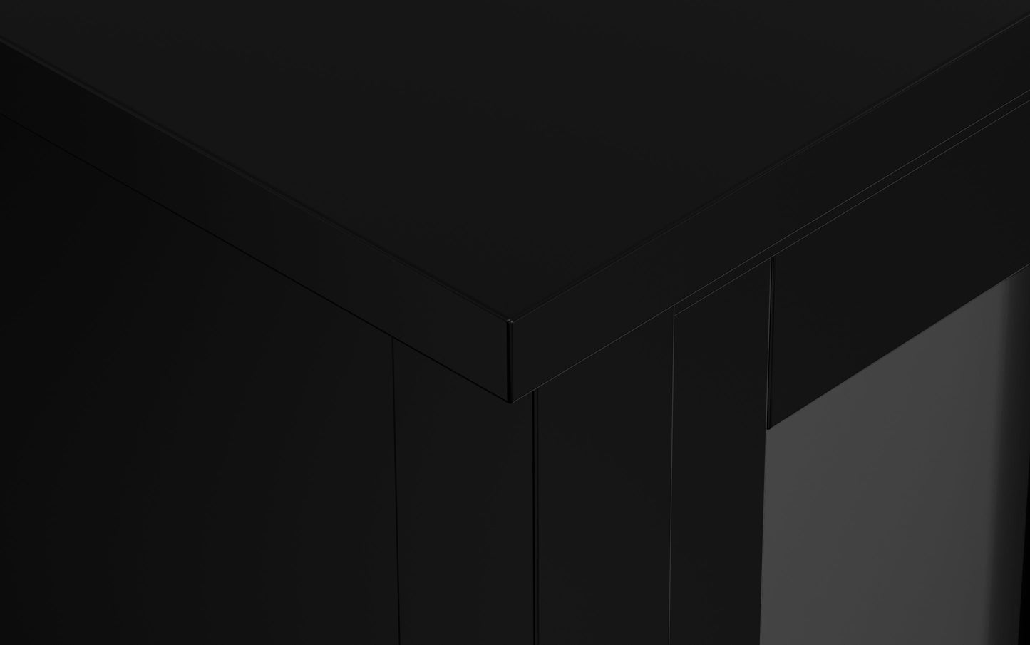 Warm Shaker Low Storage Cabinet