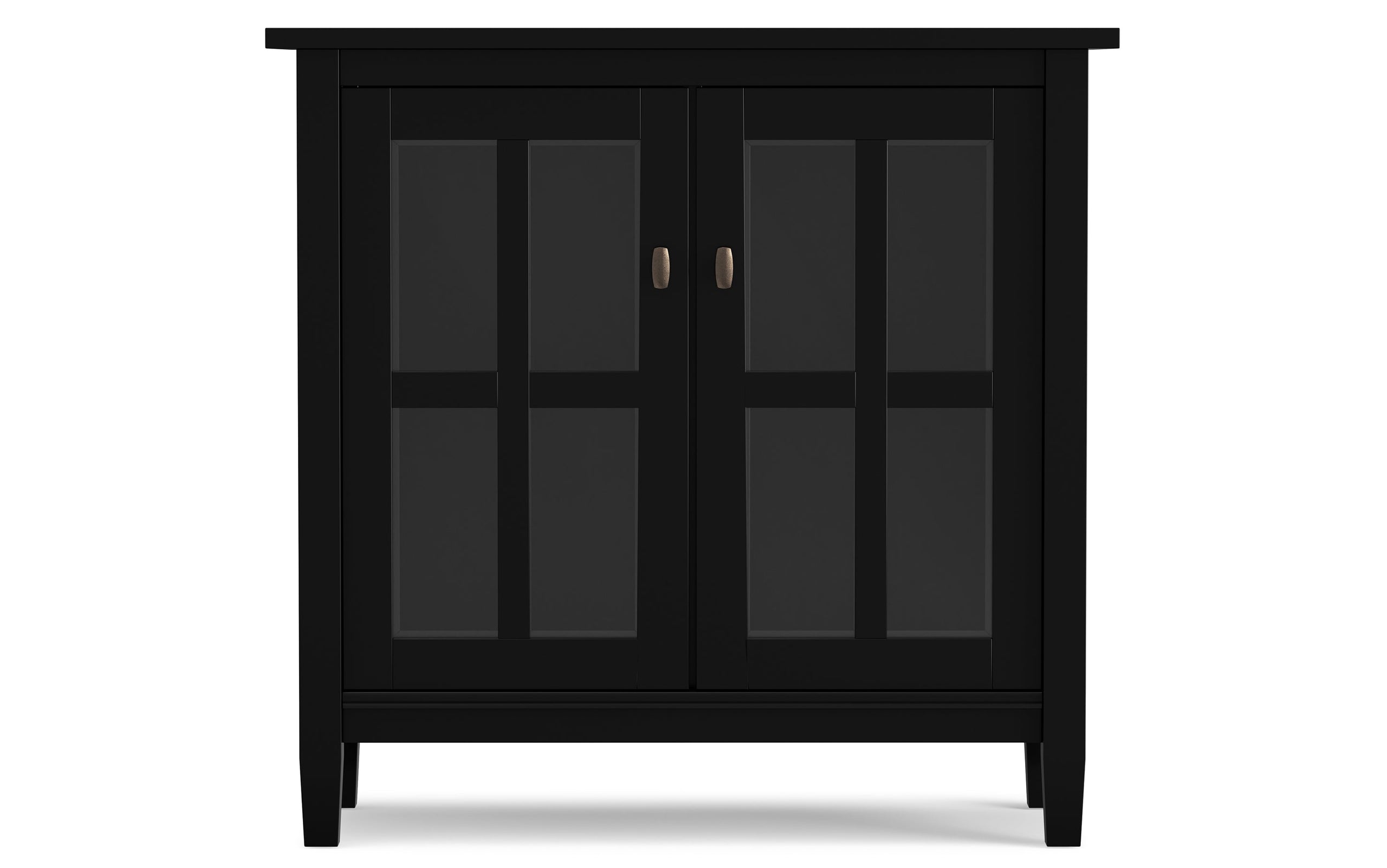 Black | Warm Shaker 32 inch Low Storage Cabinet