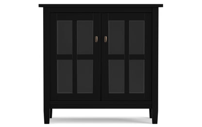 Black | Warm Shaker 32 inch Low Storage Cabinet