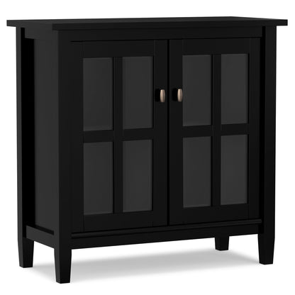 Black | Warm Shaker 32 inch Low Storage Cabinet