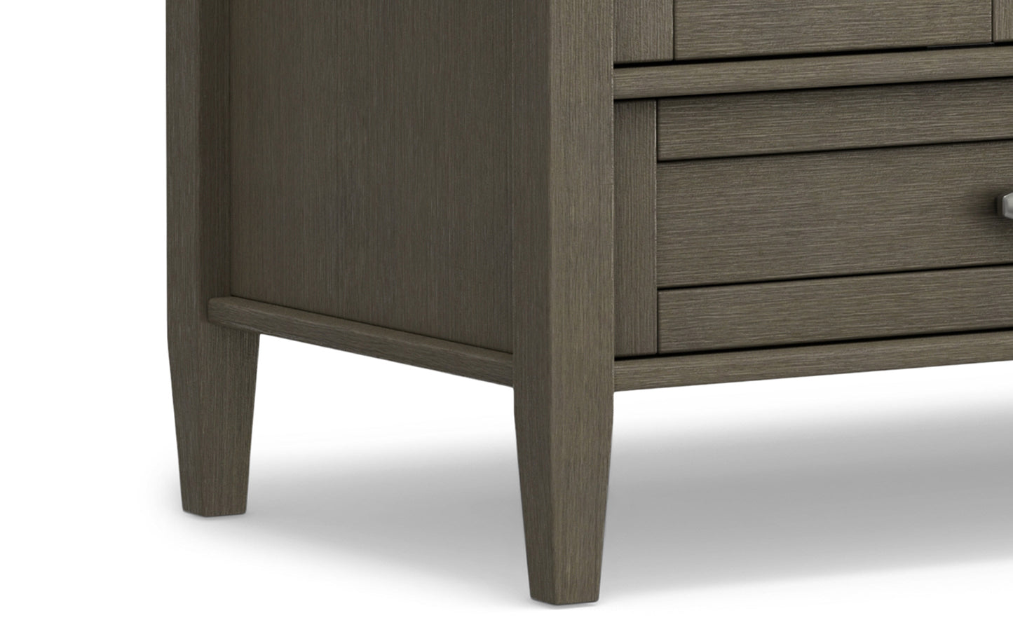 Farmhouse Grey | Warm Shaker 47 inch TV Stand