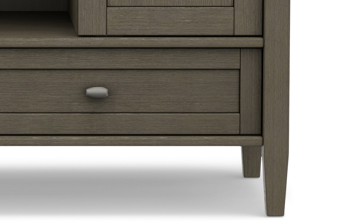 Farmhouse Grey | Warm Shaker 47 inch TV Stand