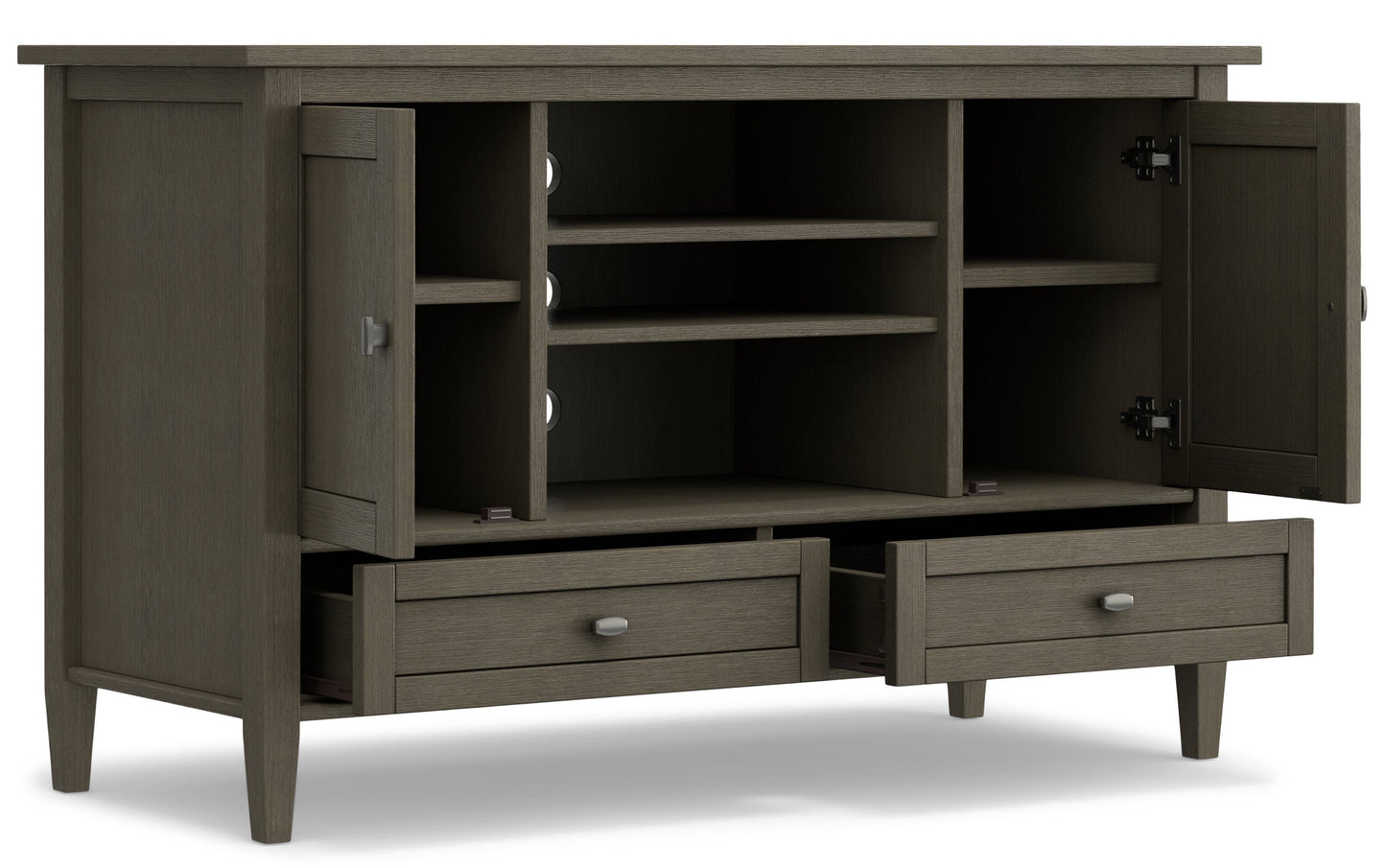 Farmhouse Grey | Warm Shaker 47 inch TV Stand