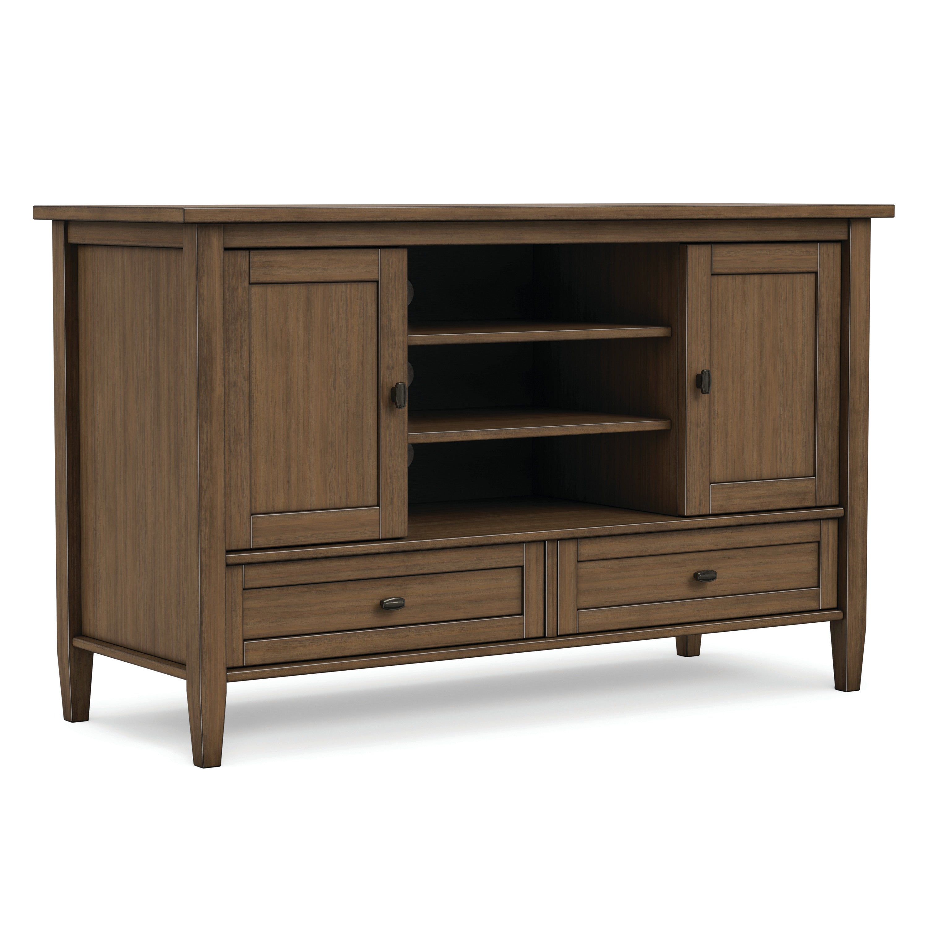 47 Inch TV Stand | Warm Shaker Media Console – Simpli Home