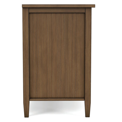Rustic Natural Aged Brown | Warm Shaker TV Media Stand