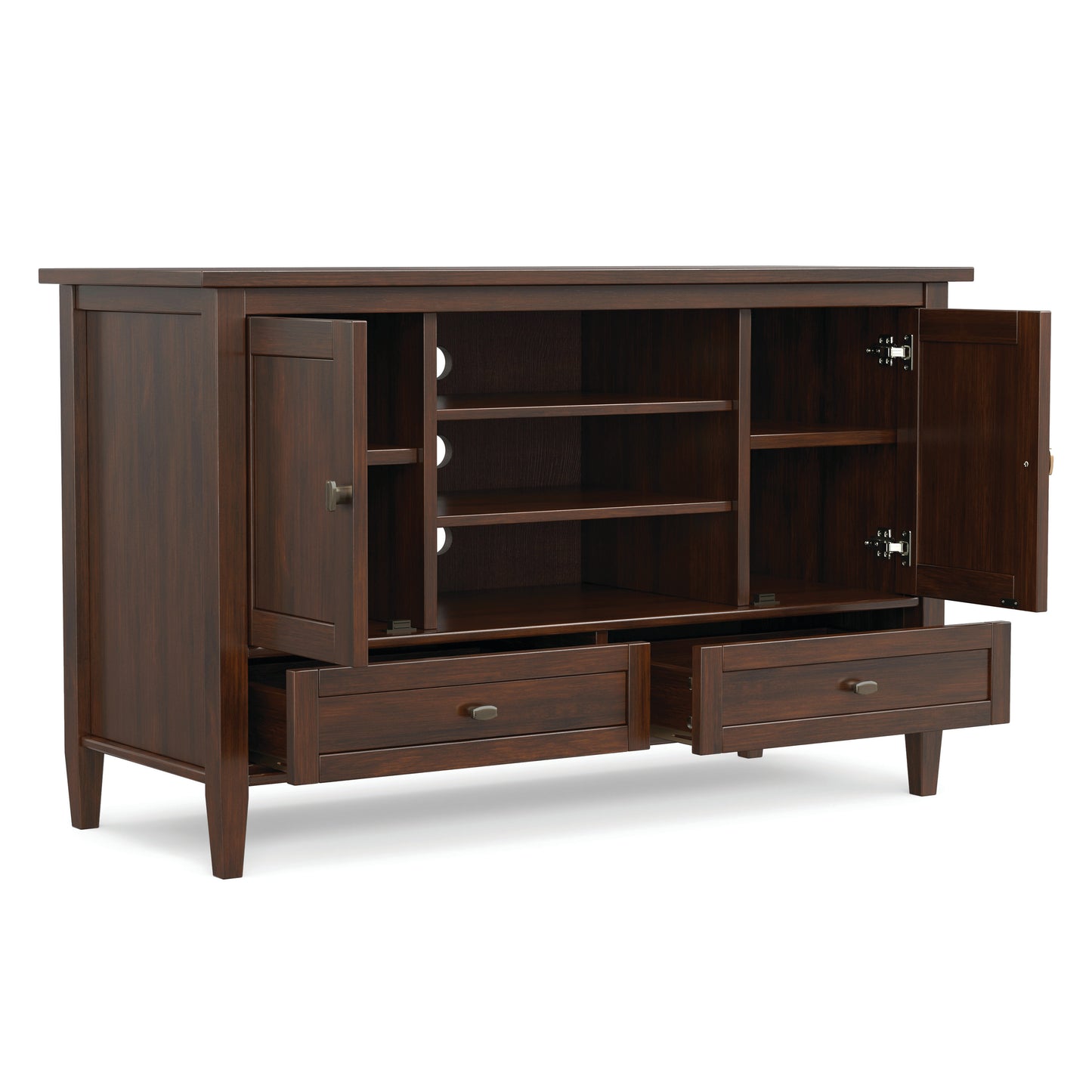 Russet Brown | Warm Shaker TV Media Stand