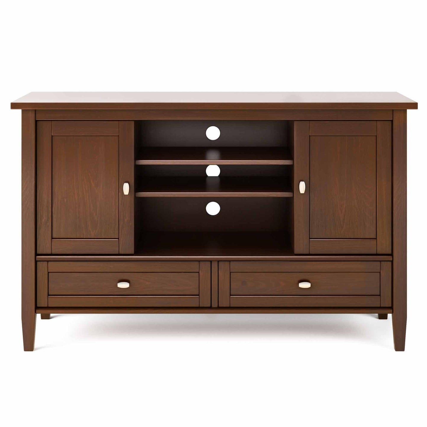 Russet Brown | Warm Shaker 47 inch TV Stand