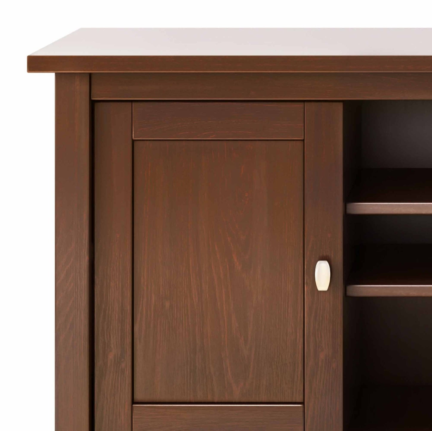 Russet Brown | Warm Shaker 47 inch TV Stand