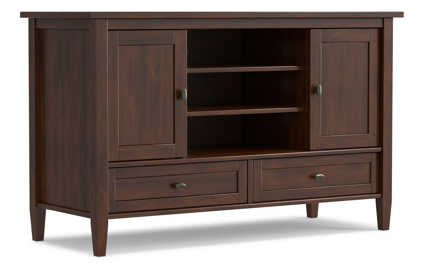 Russet Brown | Warm Shaker TV Media Stand
