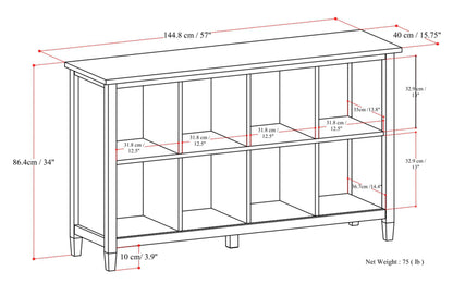Warm Shaker 8 Cube Storage