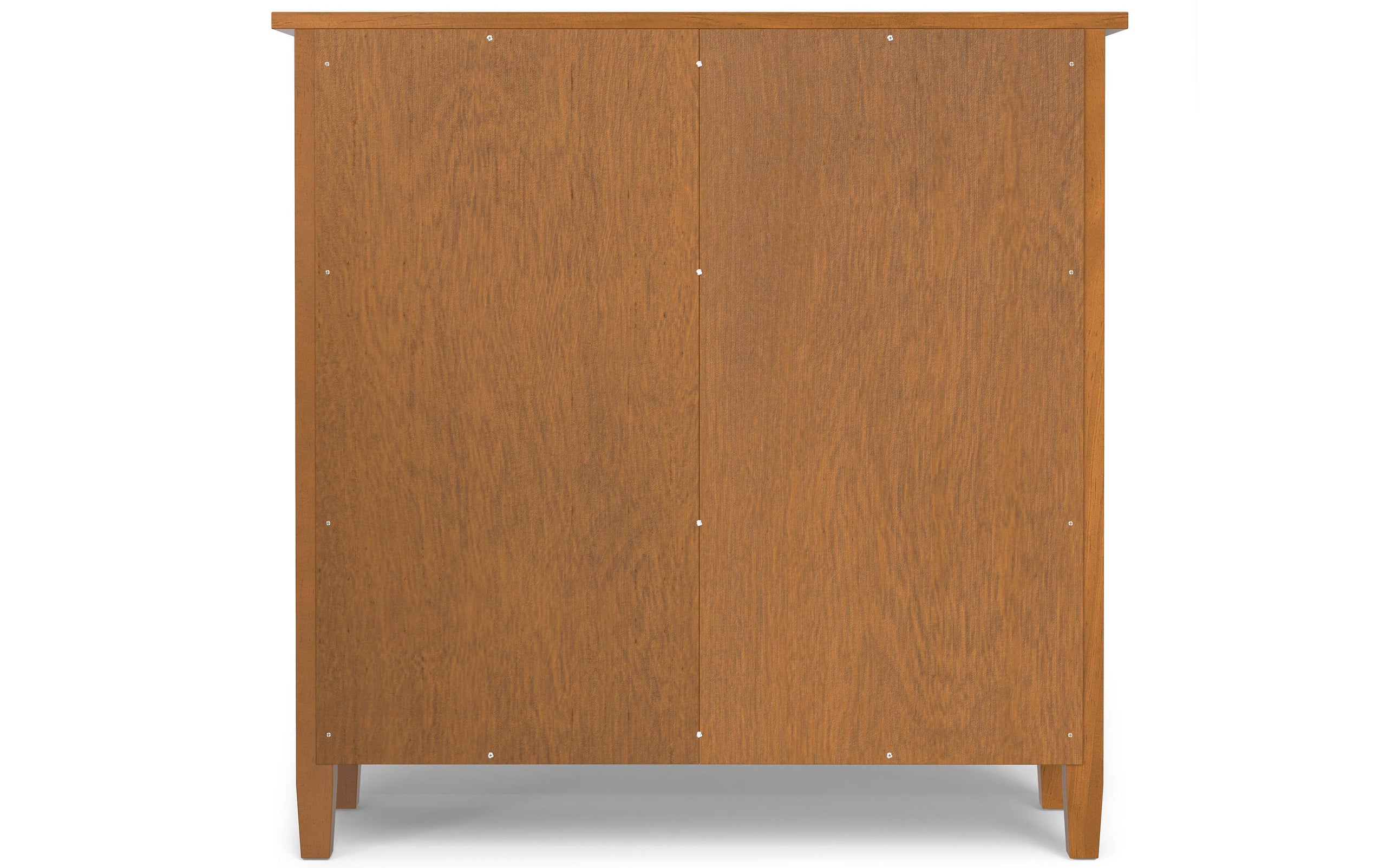 Warm Shaker Entryway Storage Cabinet