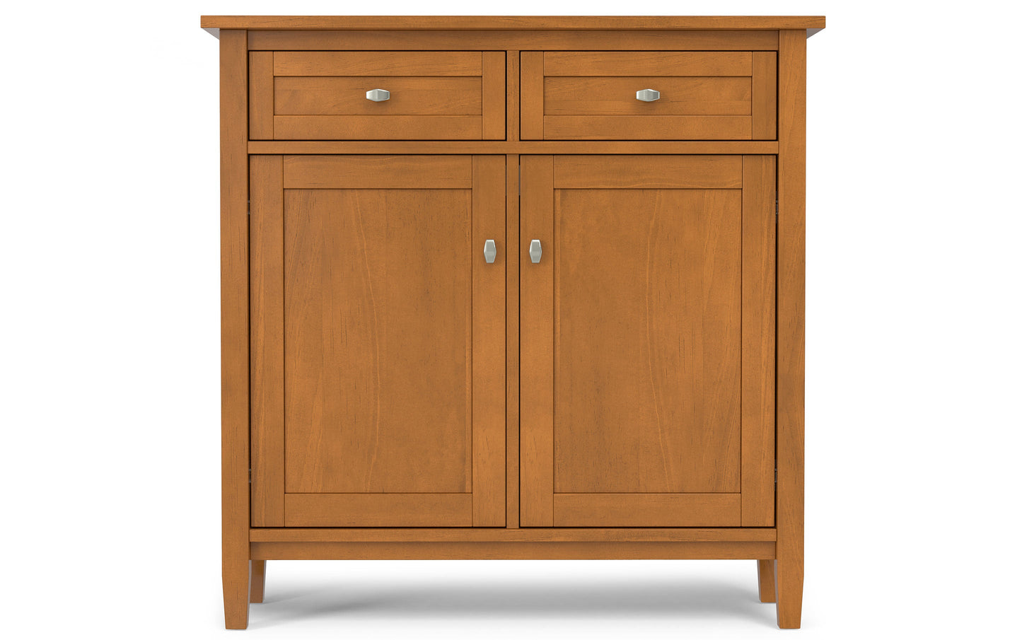 Warm Shaker Entryway Storage Cabinet