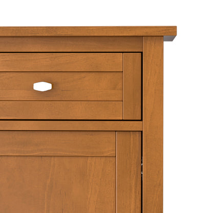 Warm Shaker Entryway Storage Cabinet