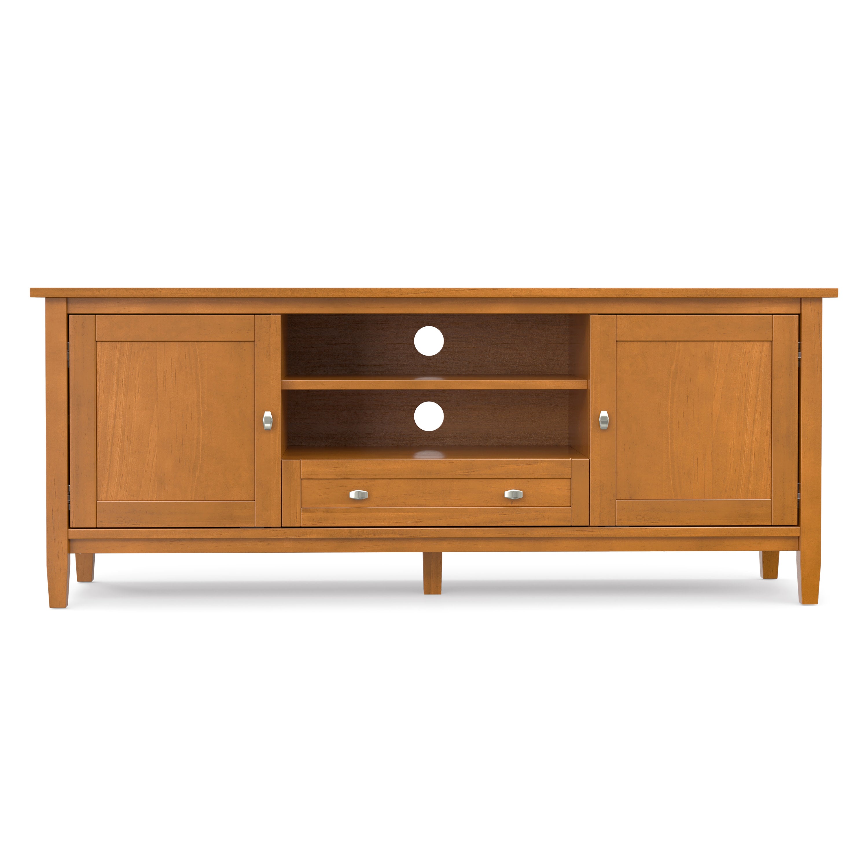 60 Inch TV Stand | Warm Shaker Media Console – Simpli Home 60 Inch TV Stand | Warm Shaker Media Console – Simpli Home