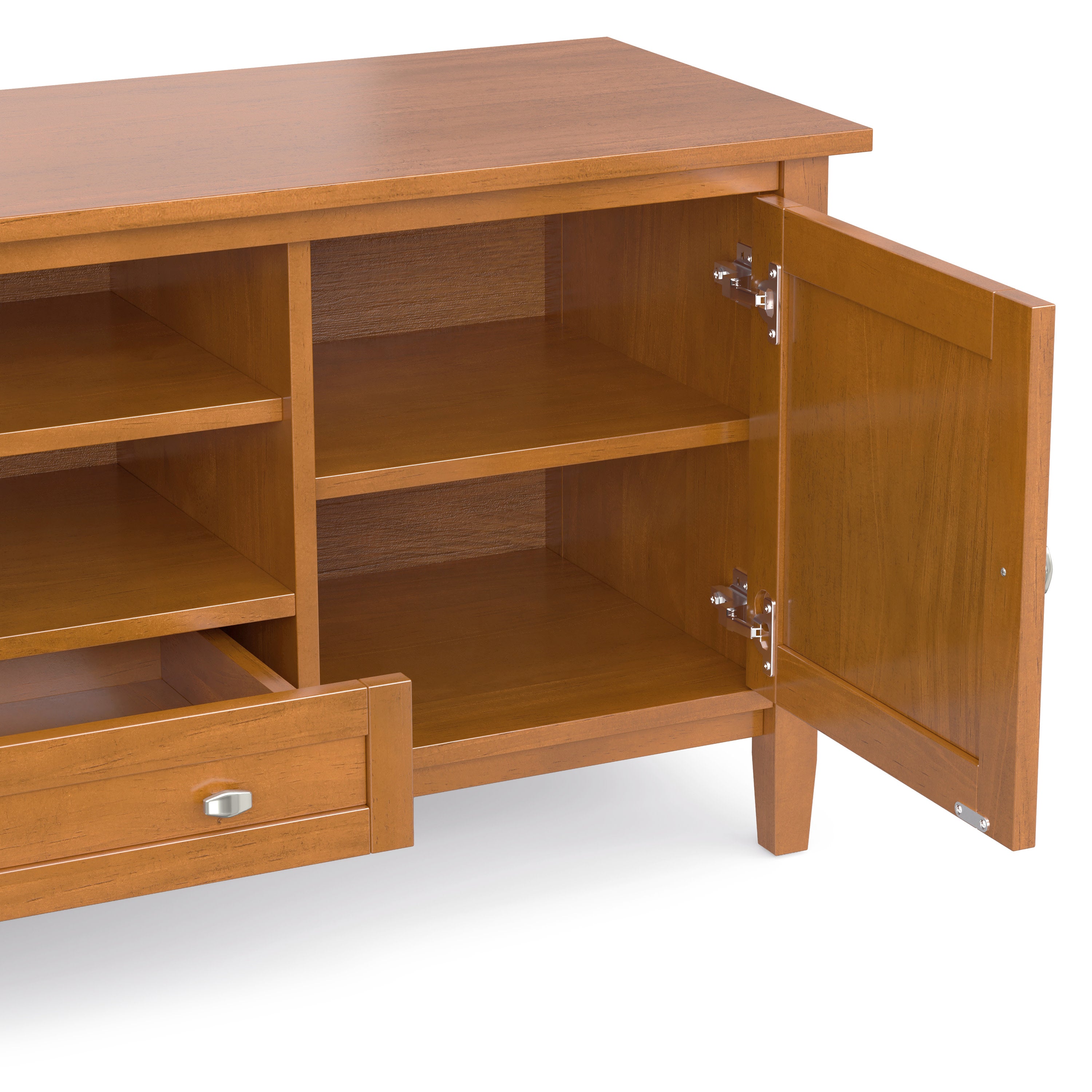 60 Inch TV Stand | Warm Shaker Media Console – Simpli Home