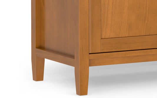 Light Golden Brown | Warm Shaker 60 inch TV Media Stand