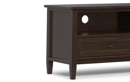 Tobacco Brown | Warm Shaker 72 inch Low TV Media Stand