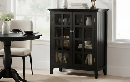 Black | Acadian Medium Storage Cabinet