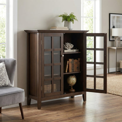 Natural Aged Brown | Acadian Medium Storage Cabinet