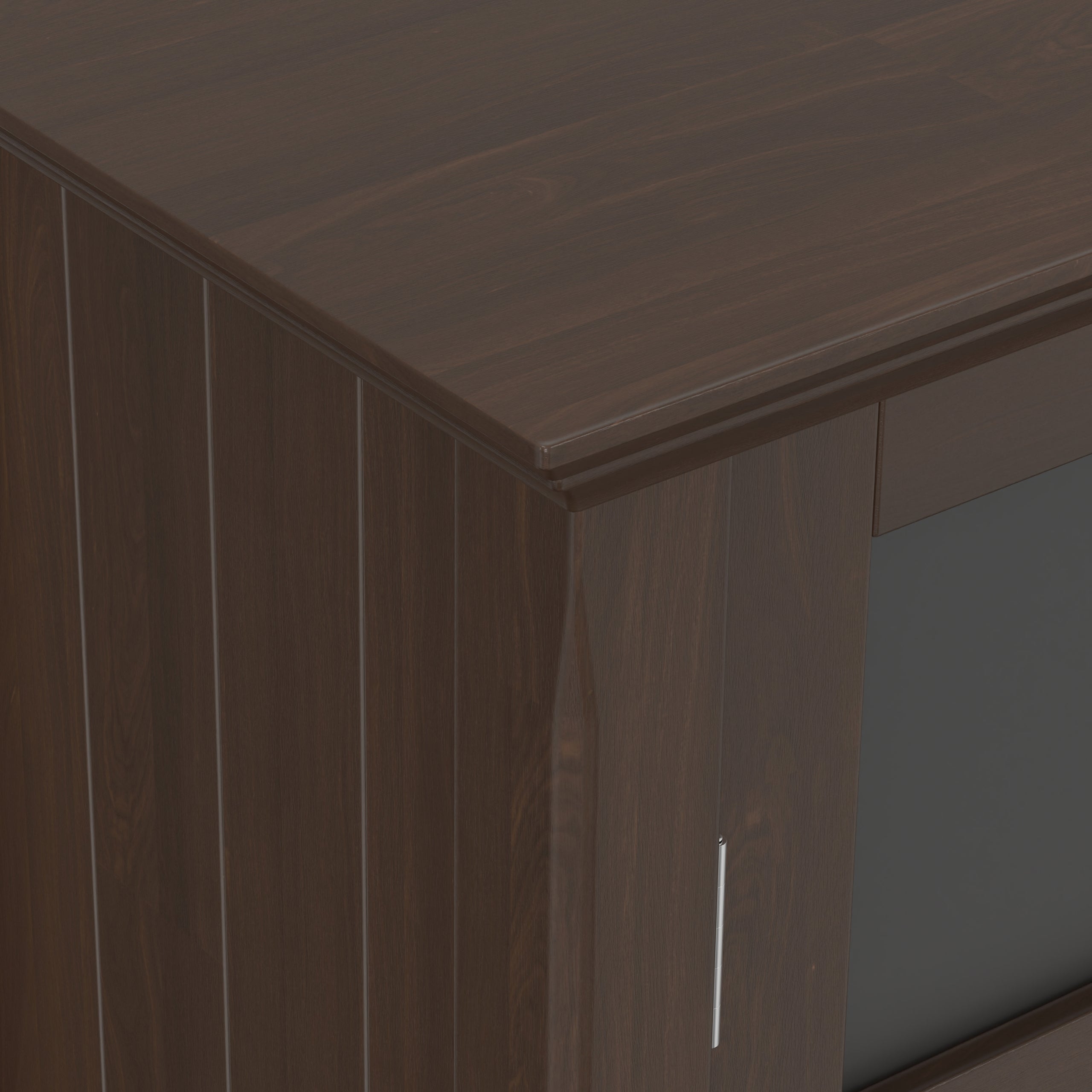 Natural Aged Brown | Acadian Medium Storage Cabinet
