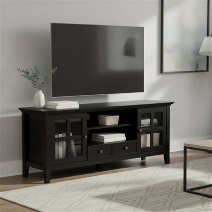 Black | Acadian 60 inch TV Media Stand