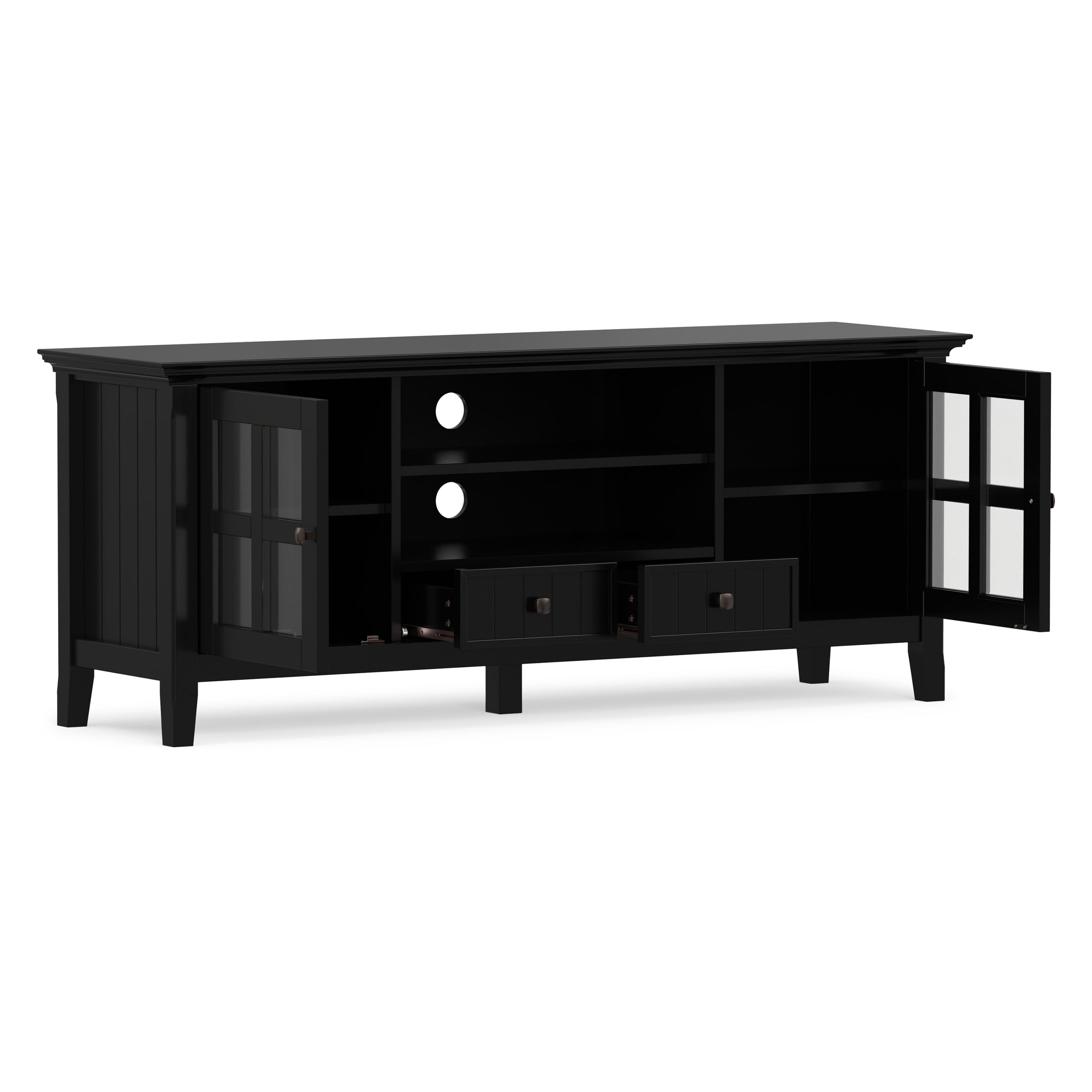 Black | Acadian 60 inch TV Media Stand