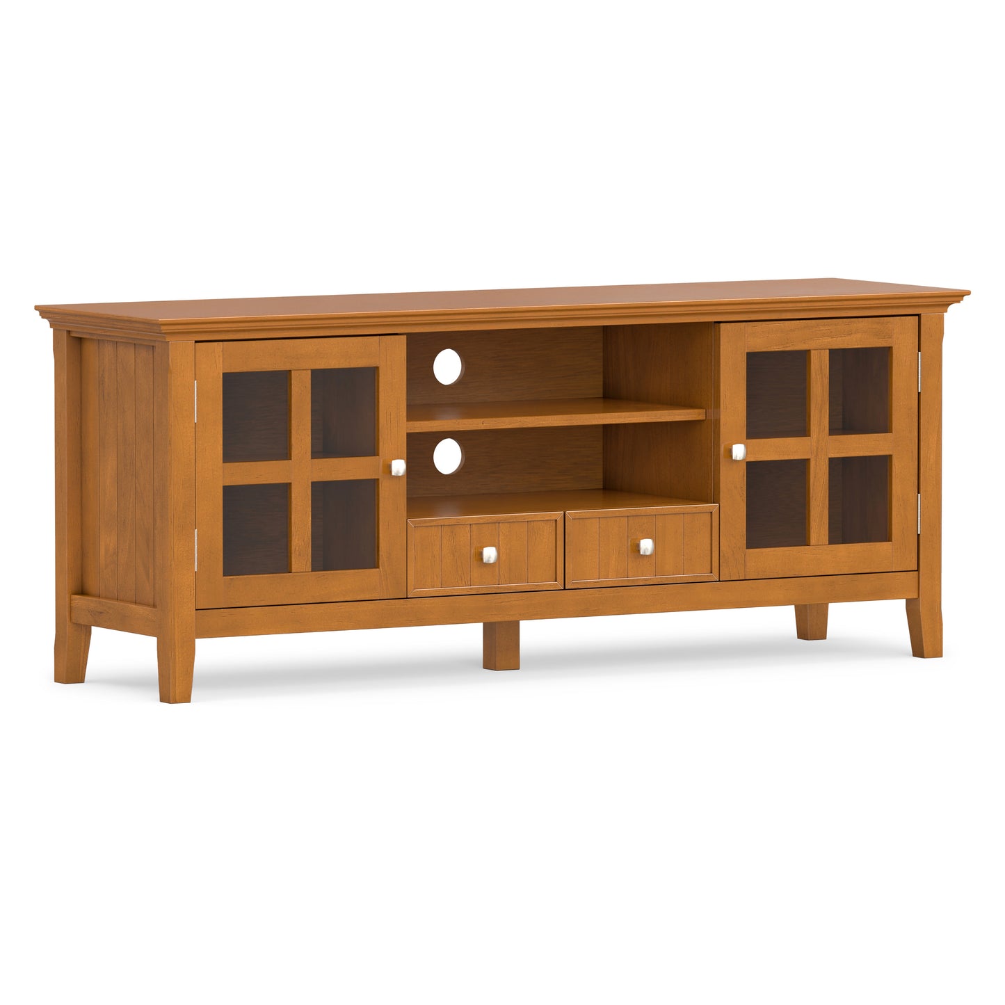 Light Golden Brown | Acadian 60 inch TV Media Stand