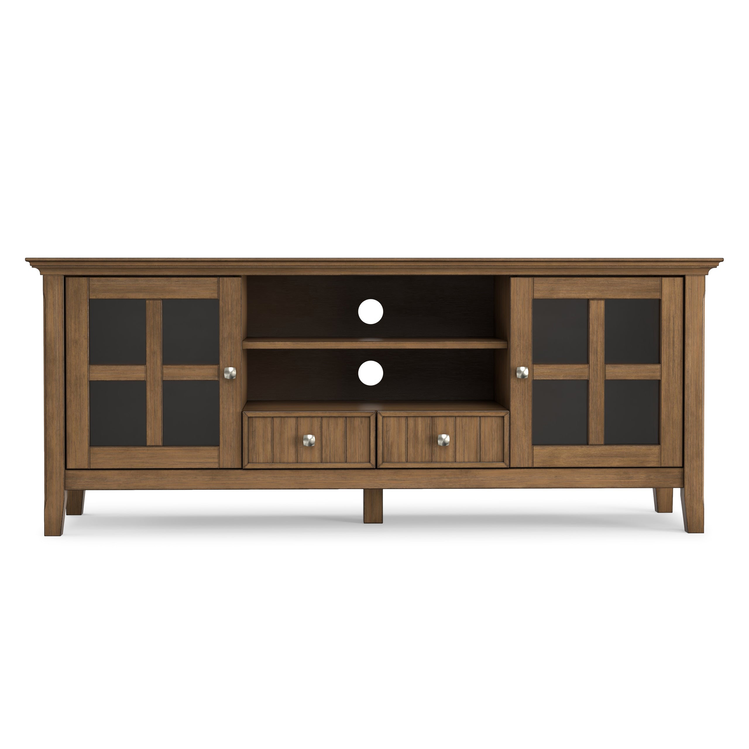 Rustic Natural Aged Brown | Acadian 60 inch TV Media Stand