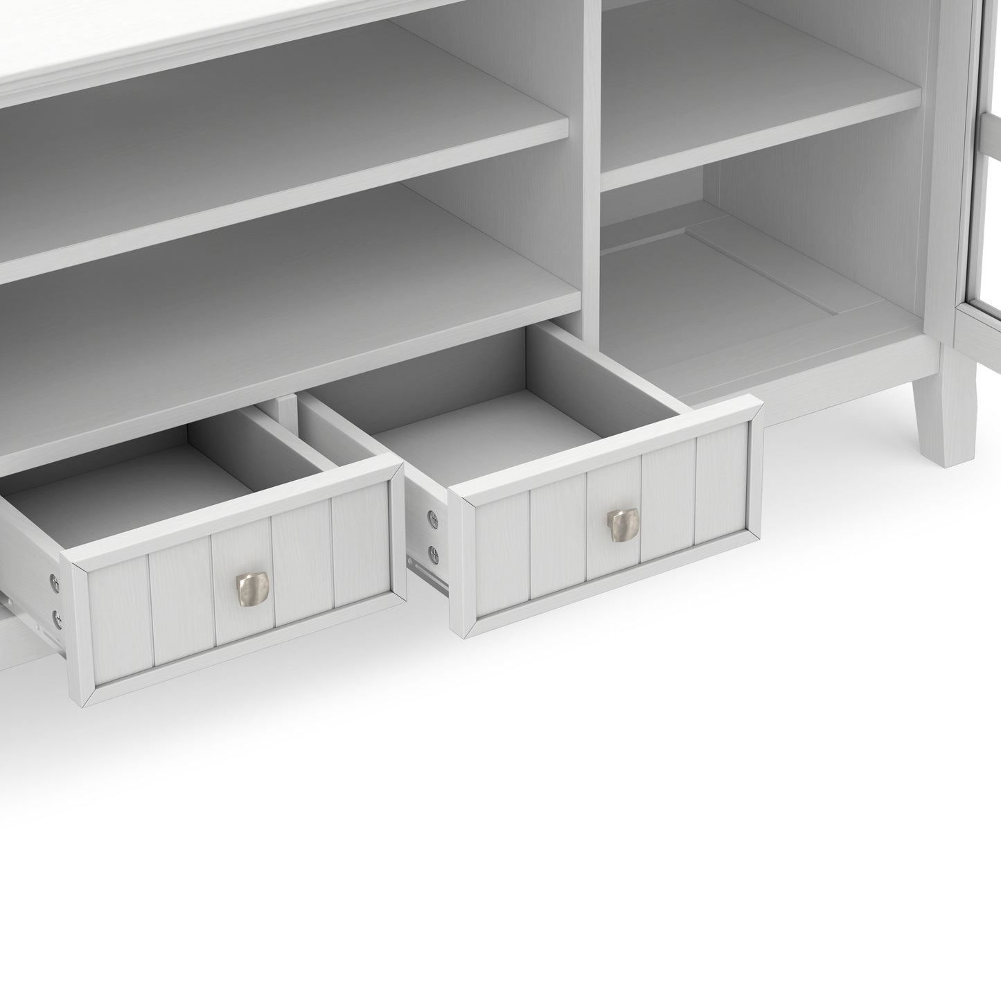 White | Acadian 60 inch TV Media Stand